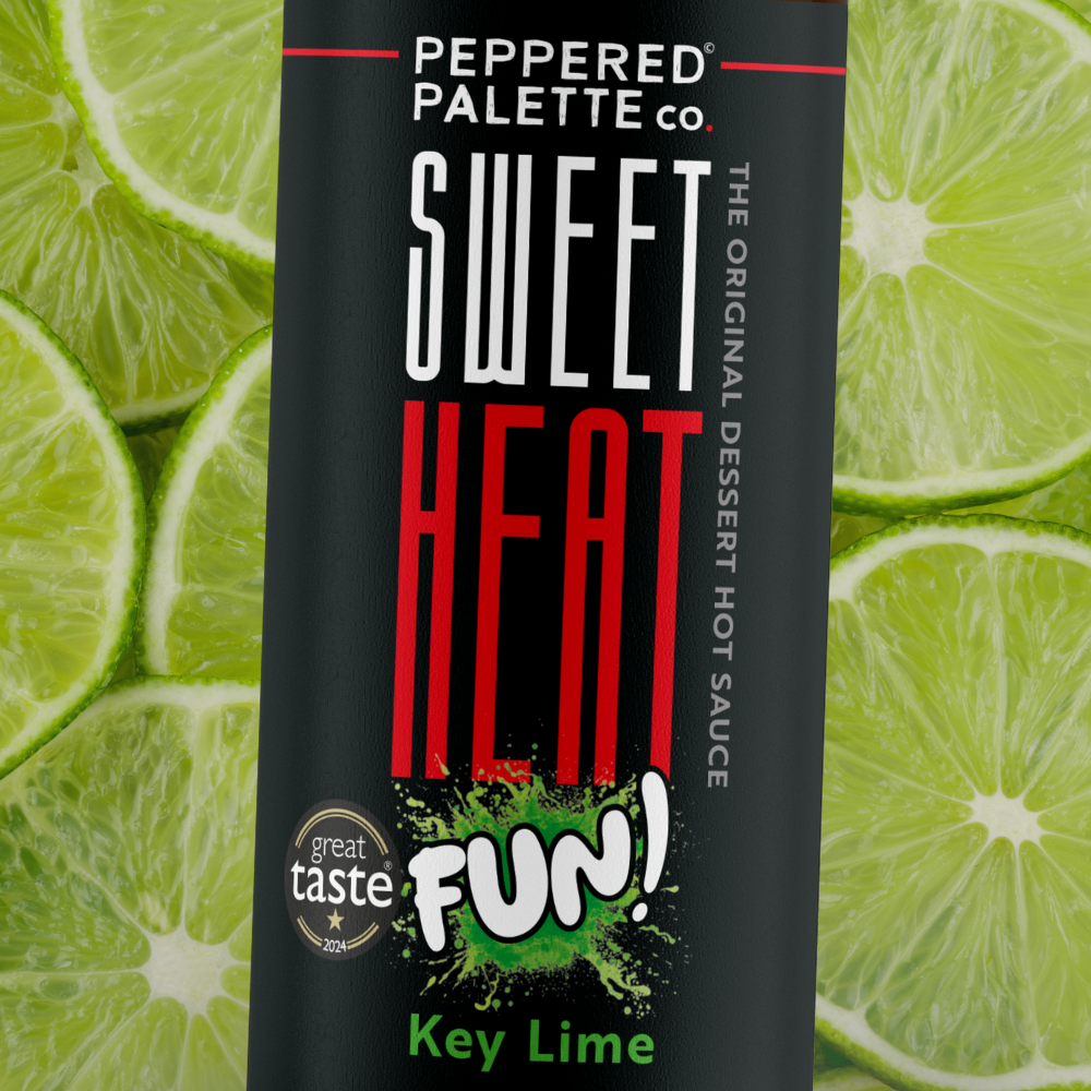 Key Lime Sweet Heat Fun! Hot Sauce - 150ml Glass bottle