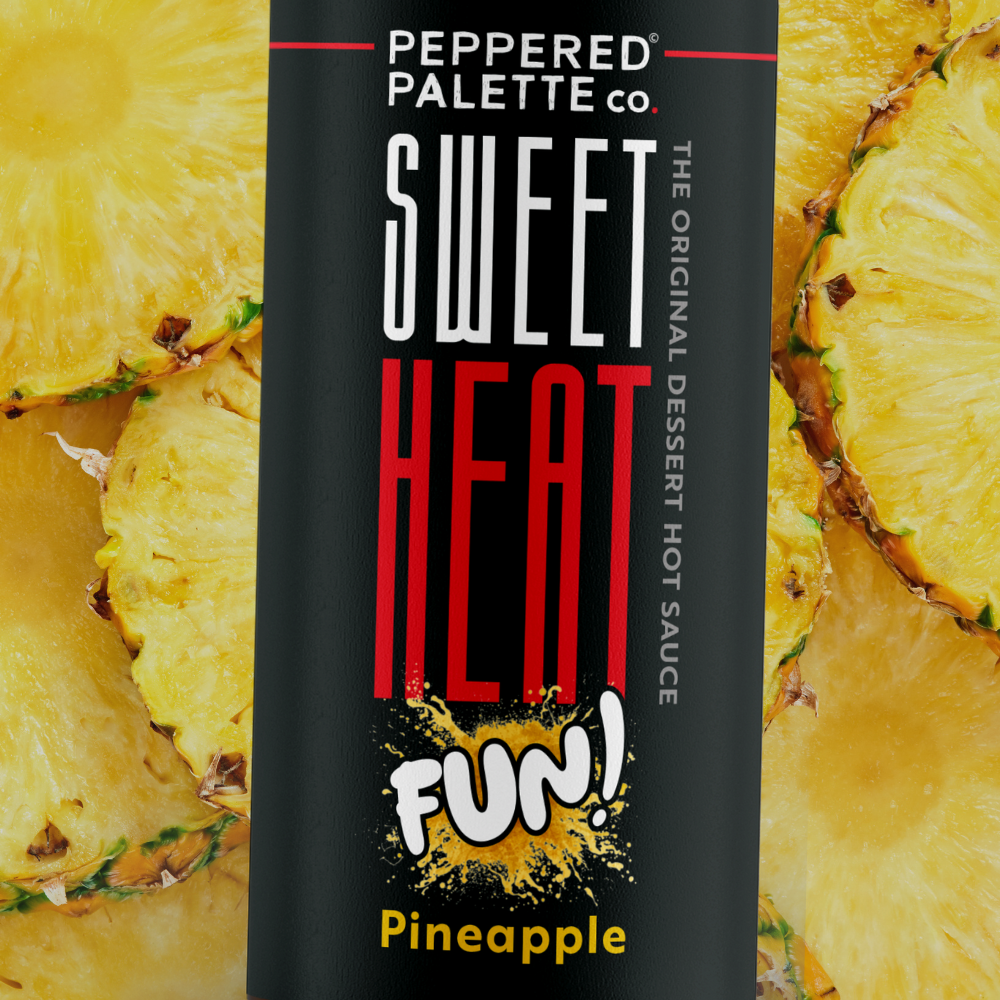 Pineapple Sweet Heat Fun! Hot Sauce, 150ml Glass Bottle