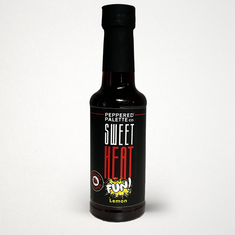 Lemon Carolina Reaper Sweet Heat Fun! Hot Sauce, 150ml