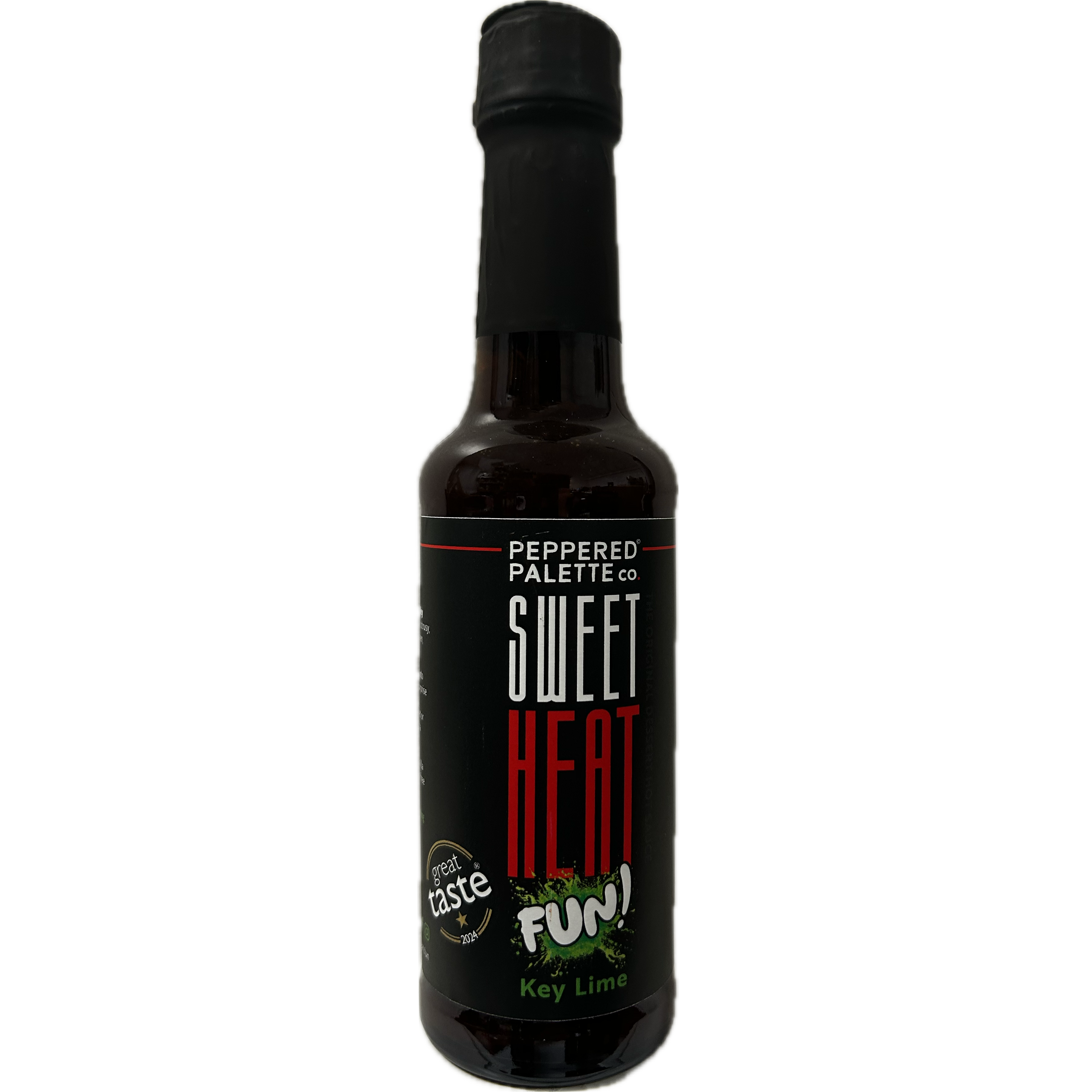 Key Lime Sweet Heat Fun! Hot Sauce front panel