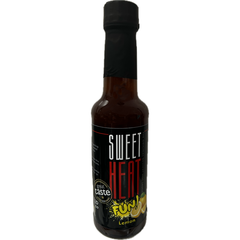 Lemon Sweet Heat Fun! Hot Sauce front panel