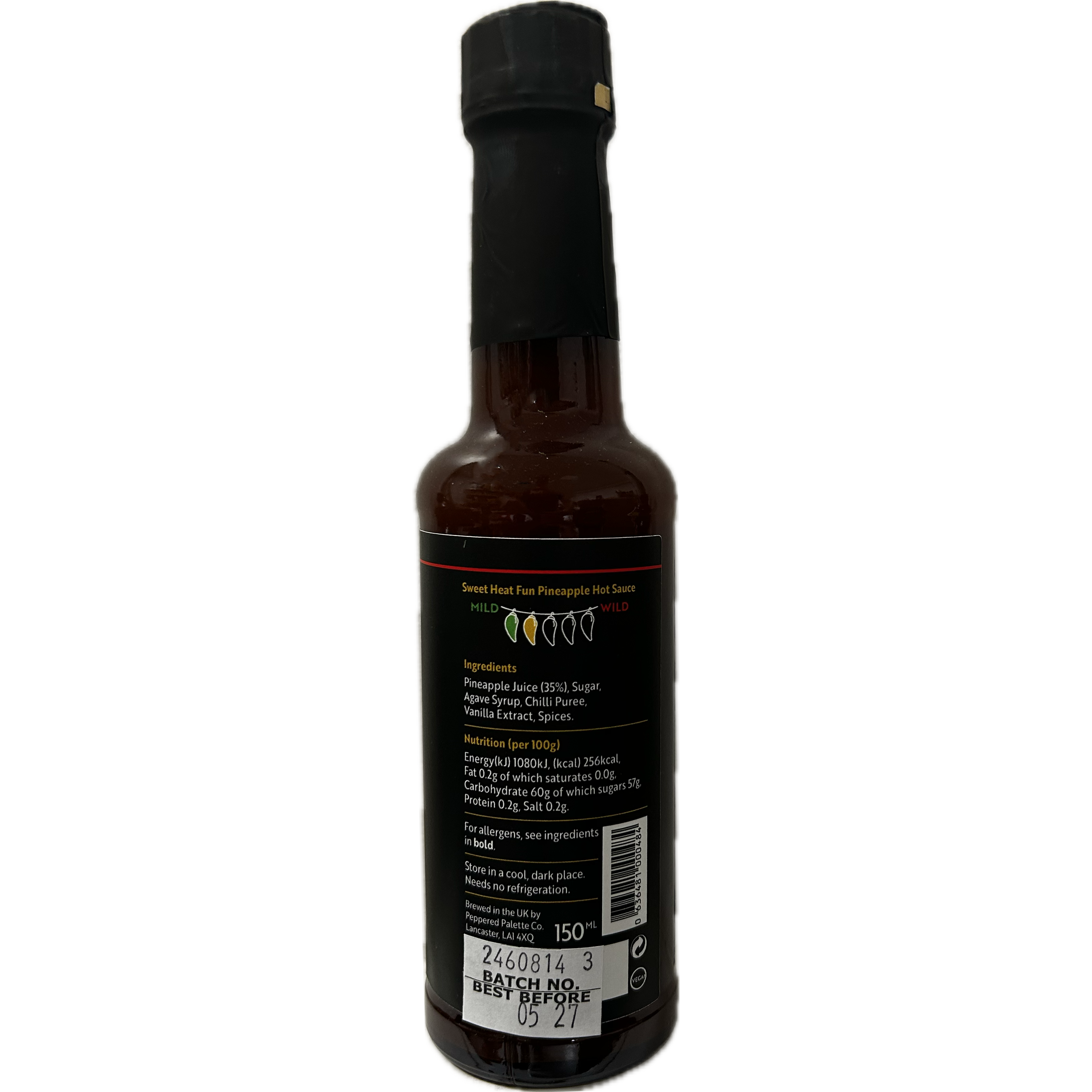 Pineapple Sweet Heat Fun! Hot Sauce right panel